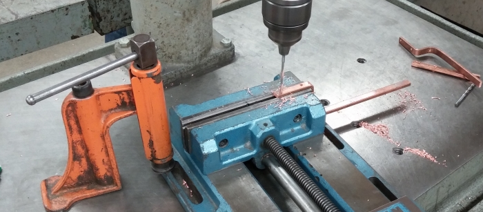 Drilling Holes To Mount Bus Bars
