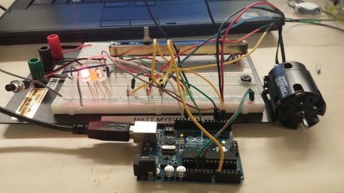 Motor Conected with Arduino