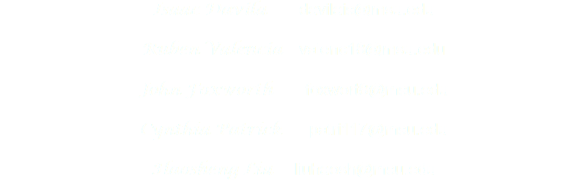 Isaac Davila davilais@msu.edu Ruben Valencia valenc18@msu.edu John Foxworth foxwort8@msu.edu Cynthia Patrick patri117@msu.edu Haosheng Liu liuhaosh@msu.edu
