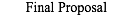 Final Proposal