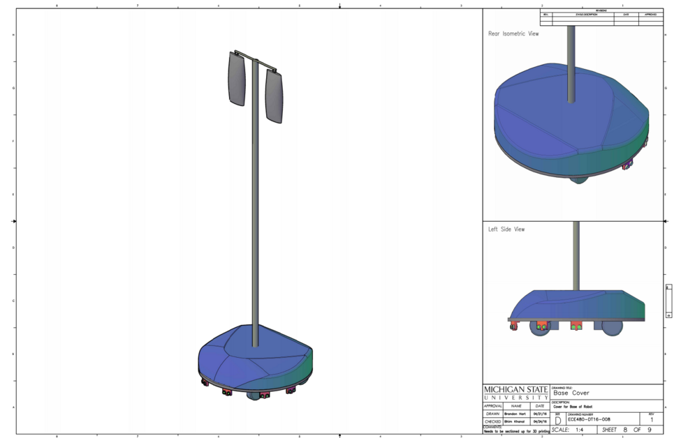 IV robot design concept