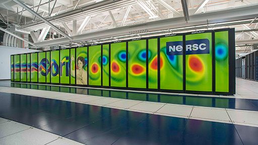 The Cori supercomputer at NERSC.